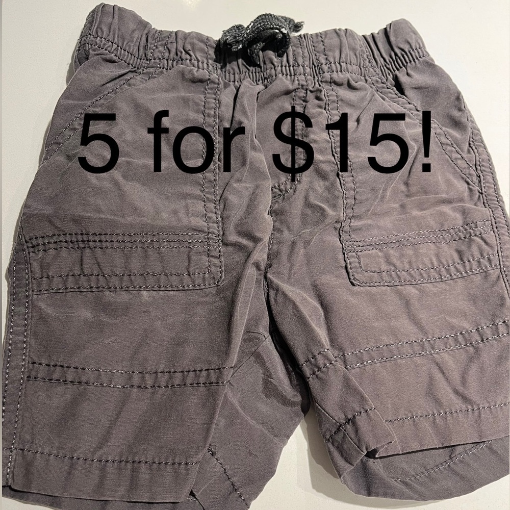 Toddler shorts gray VGUC 3T